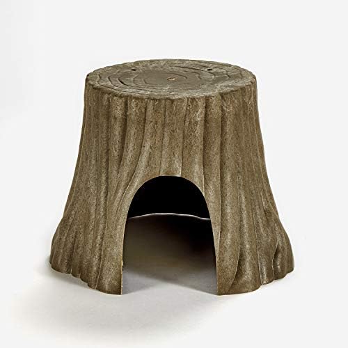 Kaytee wood composite rabbit hideout interior view