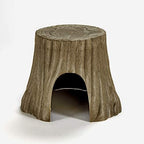 Kaytee wood composite rabbit hideout interior view