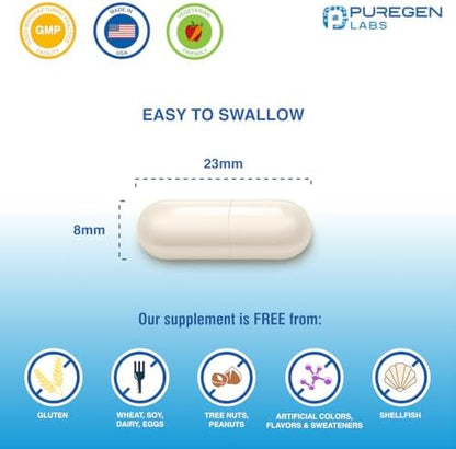 Puregen Labs potassium bicarbonate capsules seal and cap verification view