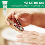 Miracle of Aloe toenail cream tube displayed against clean background