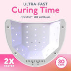 SUNUV professional nail lamp with removable magnetic base detached