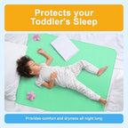 Green Lifestyle 34x36 washable bed pads on hospital bed