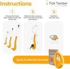 Safe tick removal kit for home first aid usage
