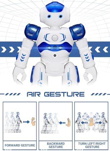 KingsDragon RC Robot gesture control demonstration