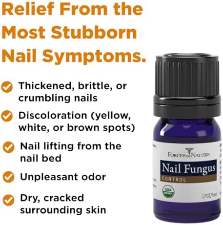 Forces of Nature 5ml bottle for cracked and damaged toenails