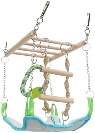 Trixie small animal suspension bridge full setup inside cage