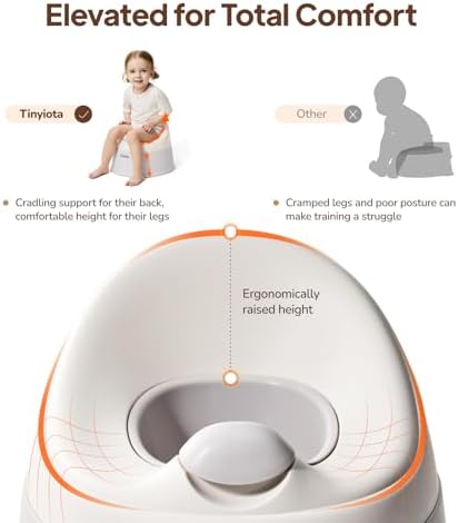 Tinyiota potty chair removable bowl feature