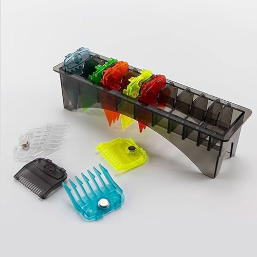 Luxylei ten grid base hair guide comb holder display illustrating stable anti slip structural frame