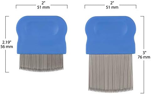 Ezy Dose lice treatment tools with anti-slip grip handles