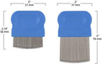 Ezy Dose lice treatment tools with anti-slip grip handles
