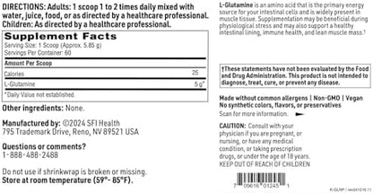 Authentic USA imported L Glutamine powder for GI health