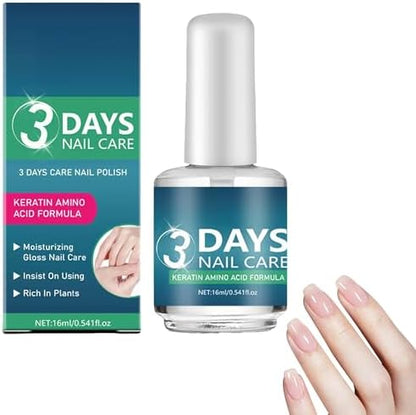 Close up of Qitell keratin nail strengthening oil