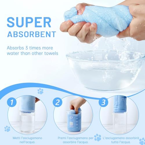 DuckSky absorbent towel for cleaning dog paws