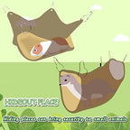 Plush tree stump tunnel for ferrets and rats by Leftstarer