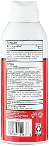 MUHU Equate hydrocortisone one percent aerosol can showcasing the zero touch spray nozzle