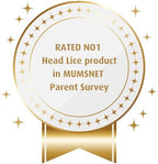 Nitty Gritty treatment kit packaging showing chemical free icons
