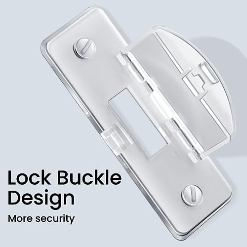 Double buckle locking mechanism of Roxiuc switch cover
