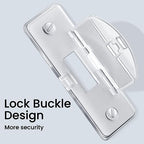 Double buckle locking mechanism of Roxiuc switch cover