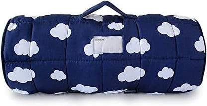 Child using Biloban toddler nap mat in a daycare setting
