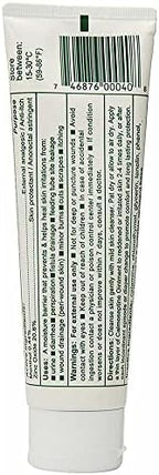 Calmoseptine ointment protective barrier cream packaging details highlighting active ingredients zinc oxide and menthol