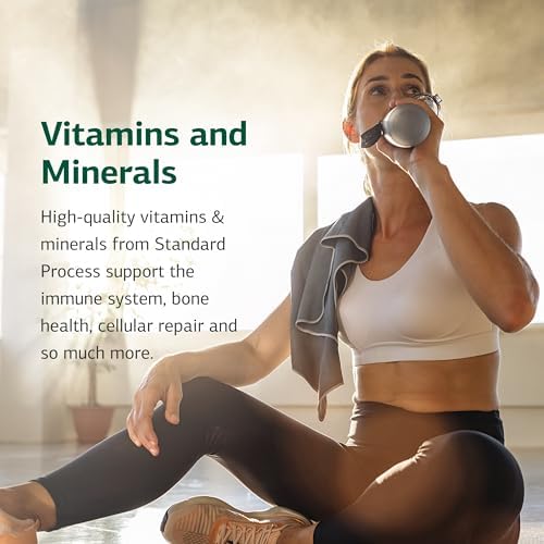 Standard Process Manganese B12 whole food ingredients label