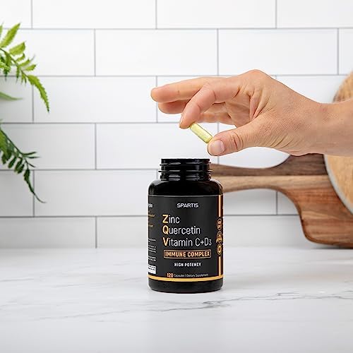 SPARTIS ZQV immune support formula with vitamin d3 and ionic zinc transport