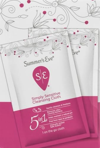 Dermatologist tested feminine hygiene wipes for sensitive skin