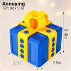 RAESOUL authentic imported annoying gift box fully assembled in white.