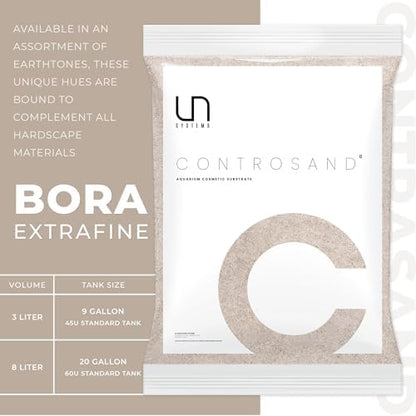 Fine grain detail of Controsand Bora substrate 0.4 to 0.9mm