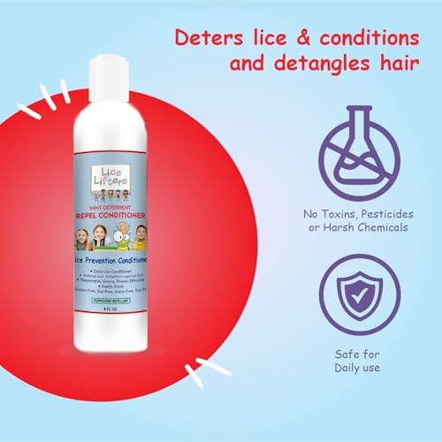Lice Lifters hair care duo side by side