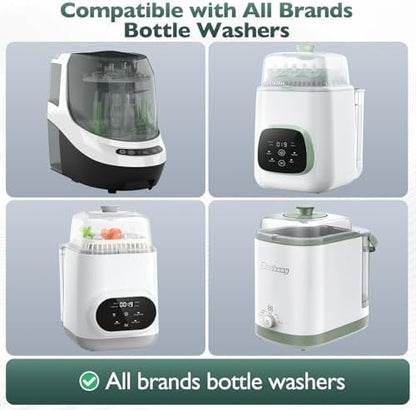 Premium imported universal baby bottle washer cleaner tablets on a clean surface