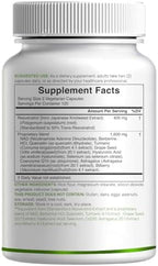 Deal Supplement Resveratrol Complex side view with seals