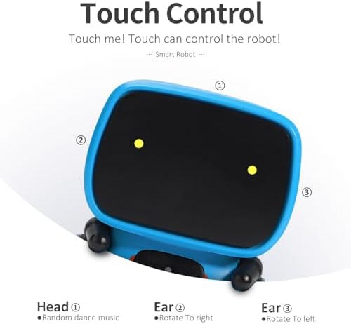Side profile of Gilobaby robot toy for boys
