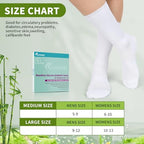 Side profile of Revosoxs bamboo socks demonstrating the non-constricting fit.