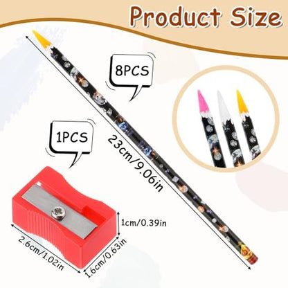 Professional nail gem applicator tools with sharpener included