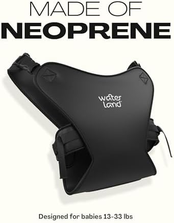 Waterland baby carrier folded for beach travel