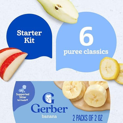 Authentic USA imported Gerber baby food variety pack