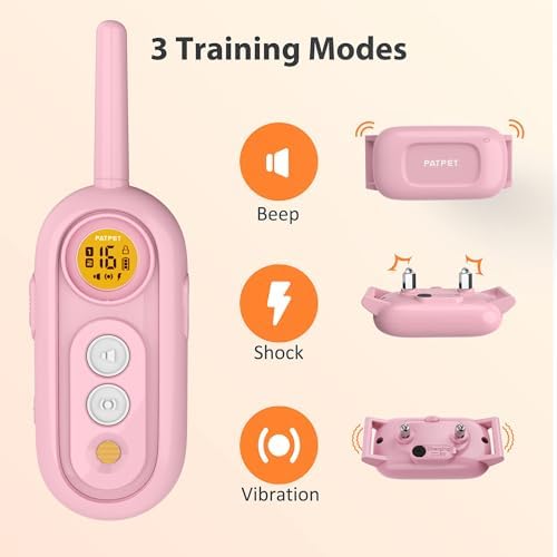 Handheld remote control for Patpet dog collar