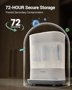 Hauture baby bottle dryer packaging and accessories
