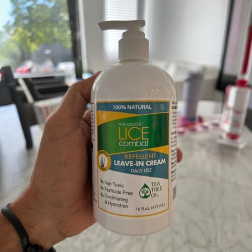 Natulabusa lice repellent cream pump dispenser feature