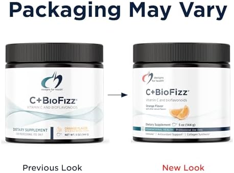 Designs For Health C Plus BioFizz packaging and complete product set