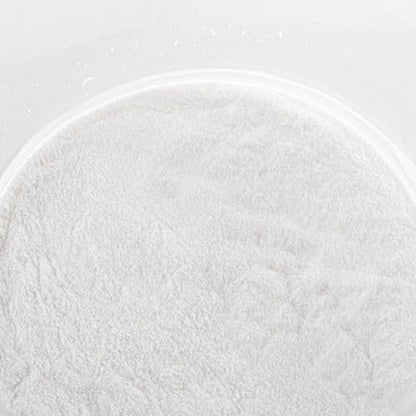 Resealable premium sodium benzoate powder container for professional DIY formulations