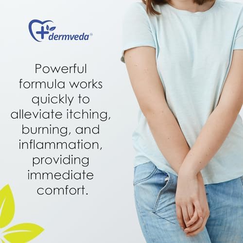 Dermveda fast-acting soothing cream packaging details