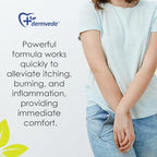 Dermveda fast-acting soothing cream packaging details