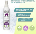 LiceLogic lavender conditioning hair spray for kids daily lice protection