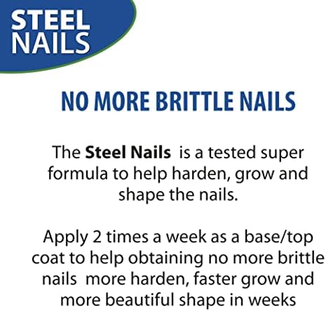 Top view of Steel Nails Hardener bottle cap and applicator