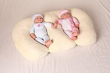 Replacement cover for Twin Z pillow in cream color