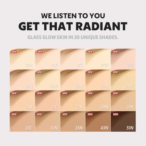 72-hour radiant foundation with White Hyaluronic Acid for hydrated complexion