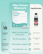 Dissolvable mineral buildup remover for premium baby formula makers