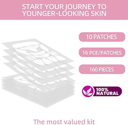 GEIMIY reusable anti aging face patches close up demonstrating flexible material